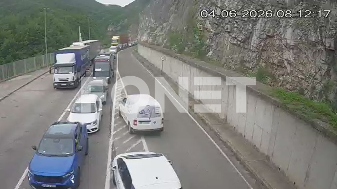 Gužve na ulazu u Srbiju